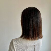 画像2456：乾かすだけでまとまる、大人のツヤ髪ストレート