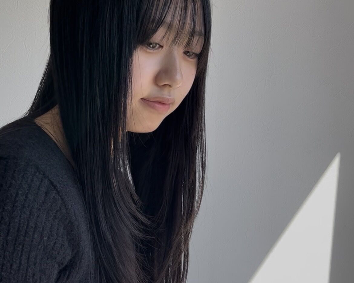 ロングヘアサイドレイヤー