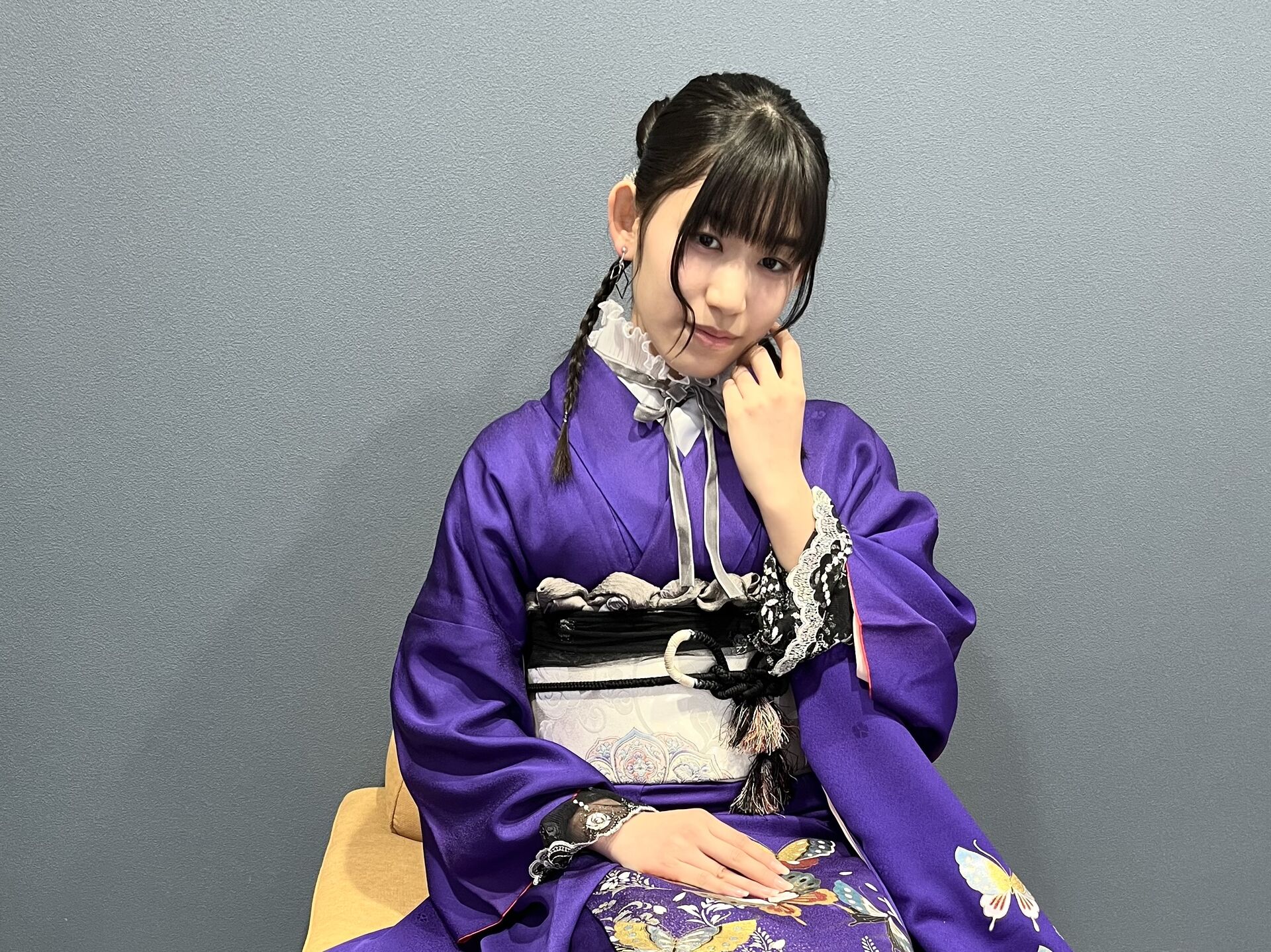 乾かすだけでまとまる、大人のツヤ髪ストレート